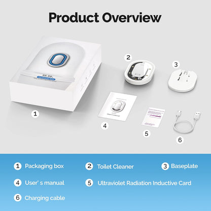 Smart Toilet UV-C Sanitizing & Odor-Control System