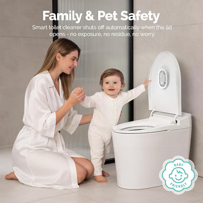 Smart Toilet UV-C Sanitizing & Odor-Control System