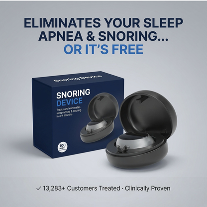 Snoring Device - Eliminates Snoring & Sleep Apnea